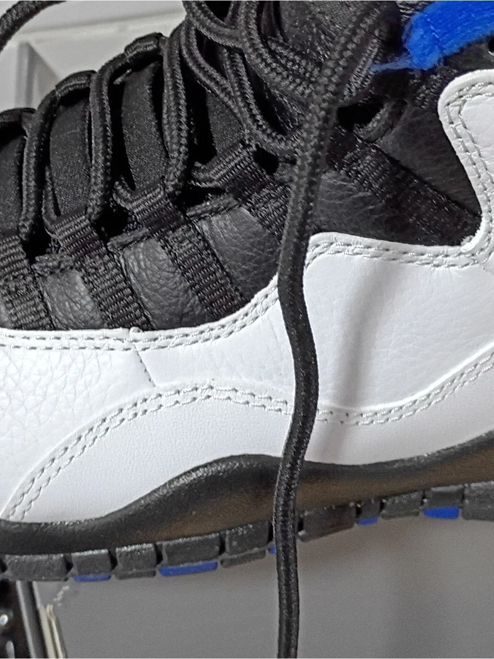 Jordan 10 Men’s Sneakers in White and Blue